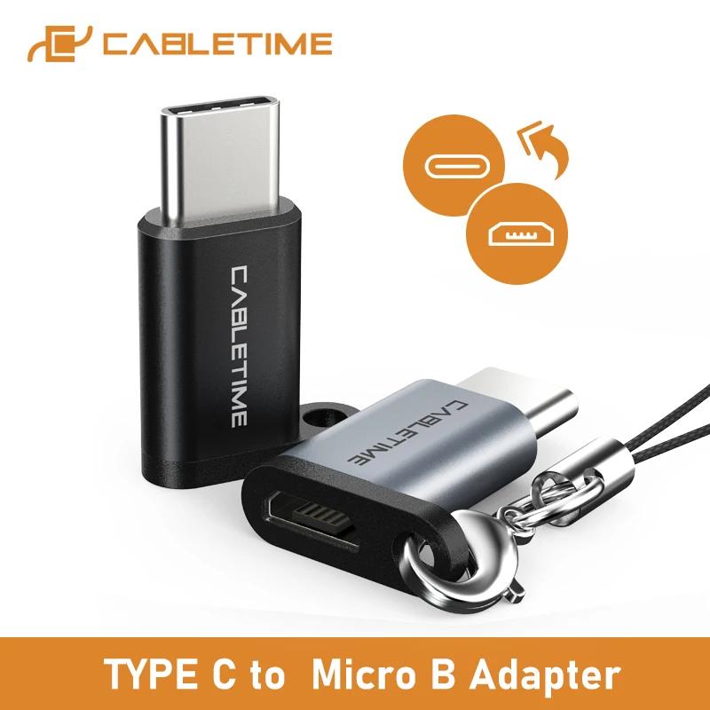 CABLETIME USB C OTG -ũ USB    ȯ, USB C ġ ȭ ÷ Ʈ C365